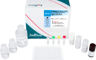 The CHIKjj Detect™ IgG ELISA for chikungunya.
