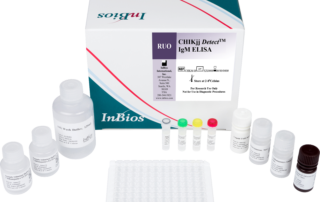 The CHIKjj Detect™ IgM ELISA for chikungunya.