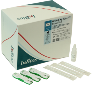 The SCoV-2 Ag Detect™ Rapid Test is a lateral flow immunochromatographic assay.